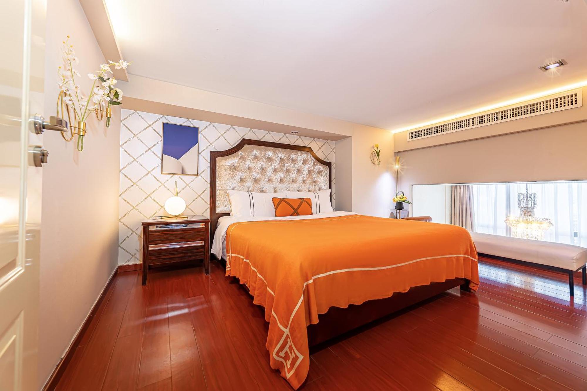 Waifiden Guangzhou Grand View Golden Palace Apartment - Free Shuttle Bus During The Canton Fair Exterior photo